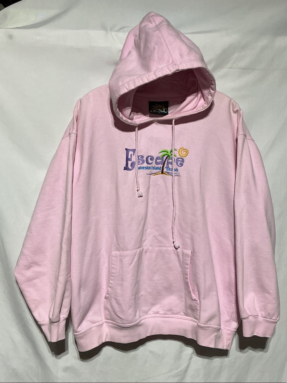 Infinity Galveston Texas Women’s Pink Hoodie Sz L